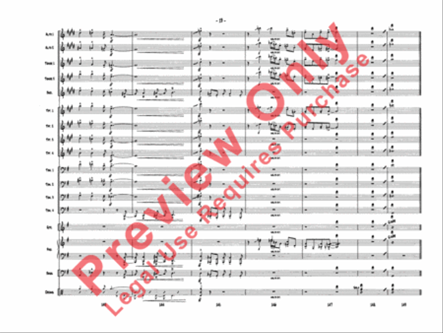 One Mint Julep Jazz Ensemble scores gallery preview page 22