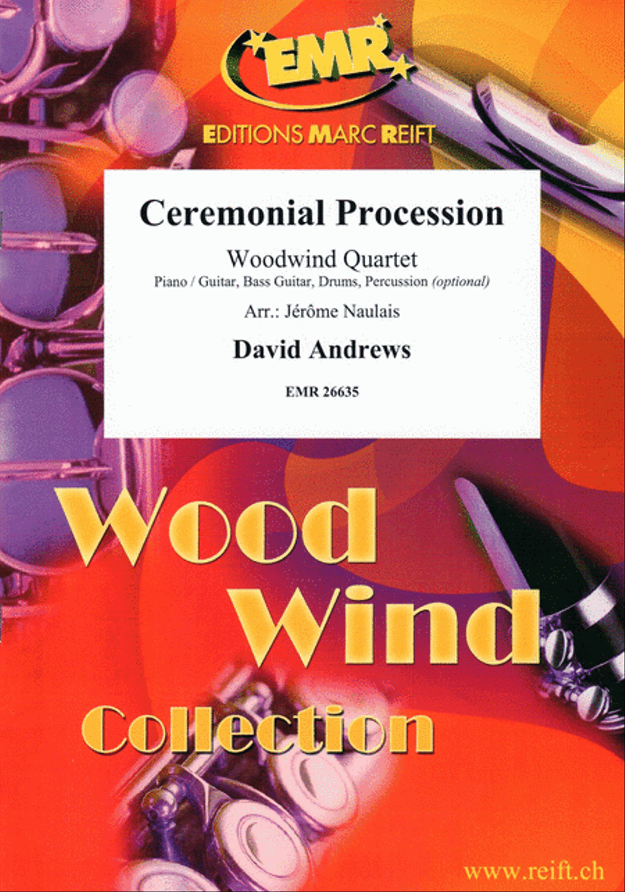 Ceremonial Procession Woodwind Quartet scores gallery preview page 1