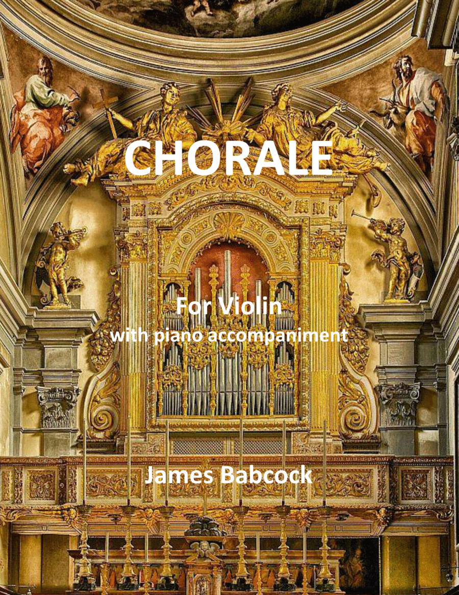 CHORALE Violin Solo scores gallery preview page 1