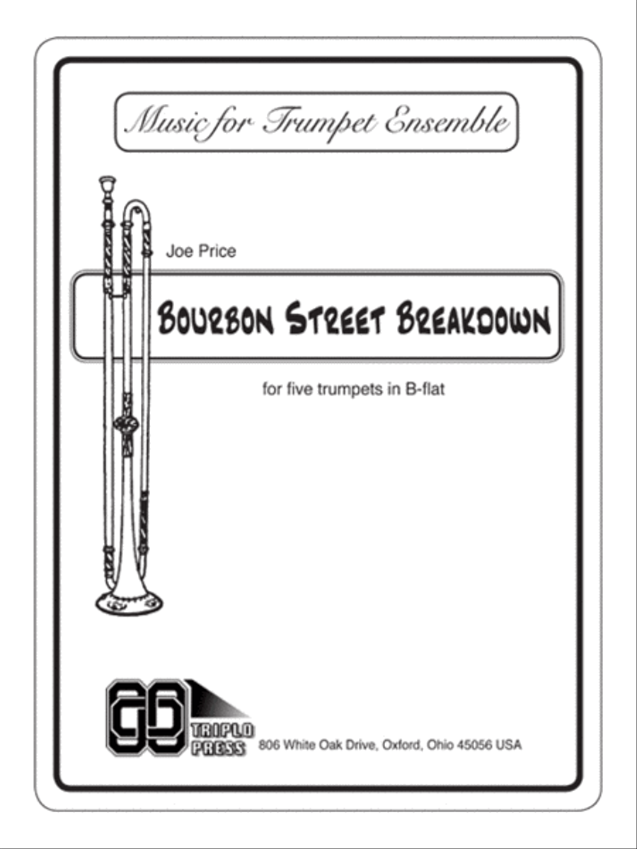 Bourbon Street Breakdown Small Ensemble scores gallery preview page 1