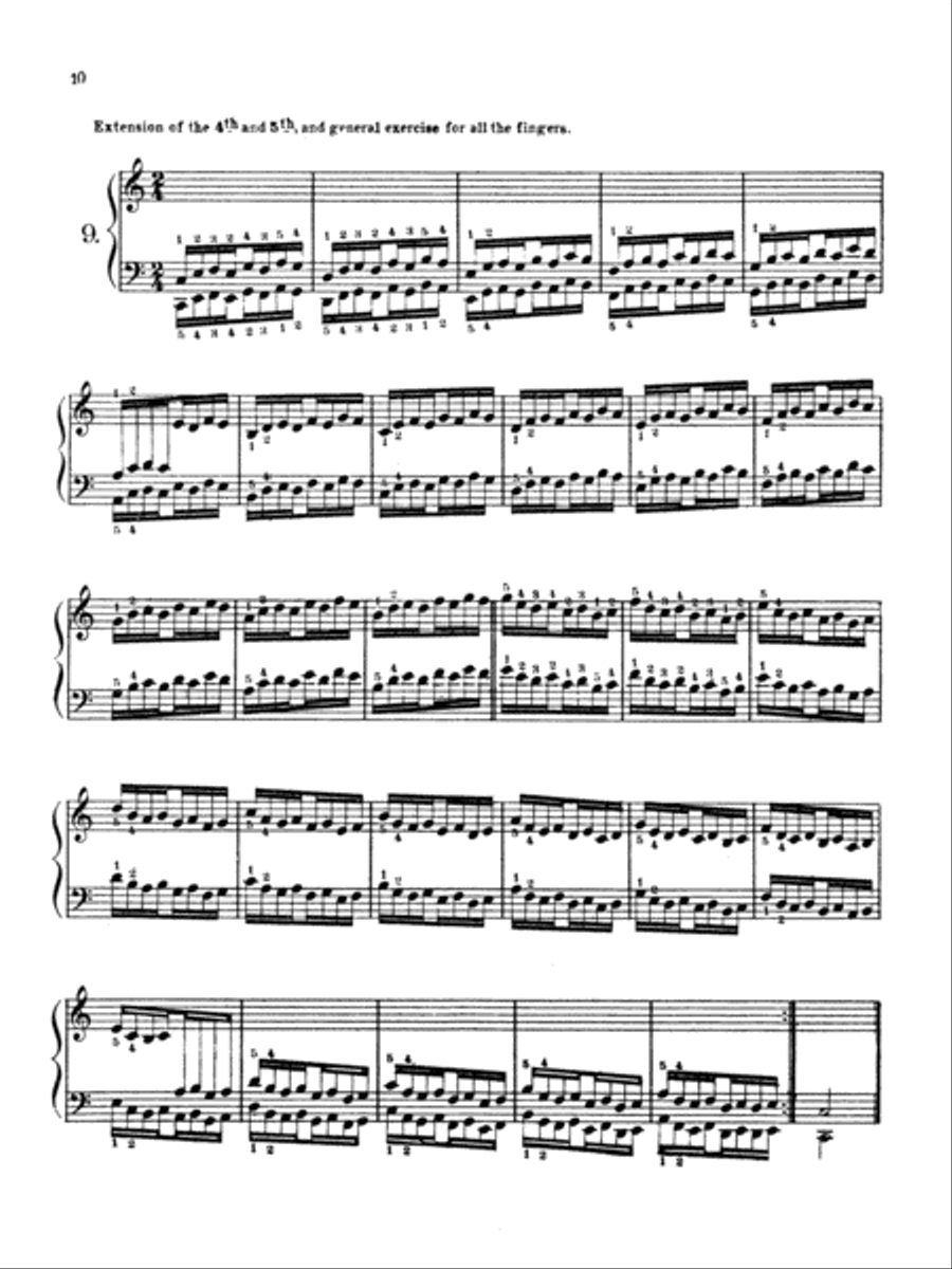 Hanon: The Virtuoso Pianist (Volume I) Piano Solo scores gallery preview page 1