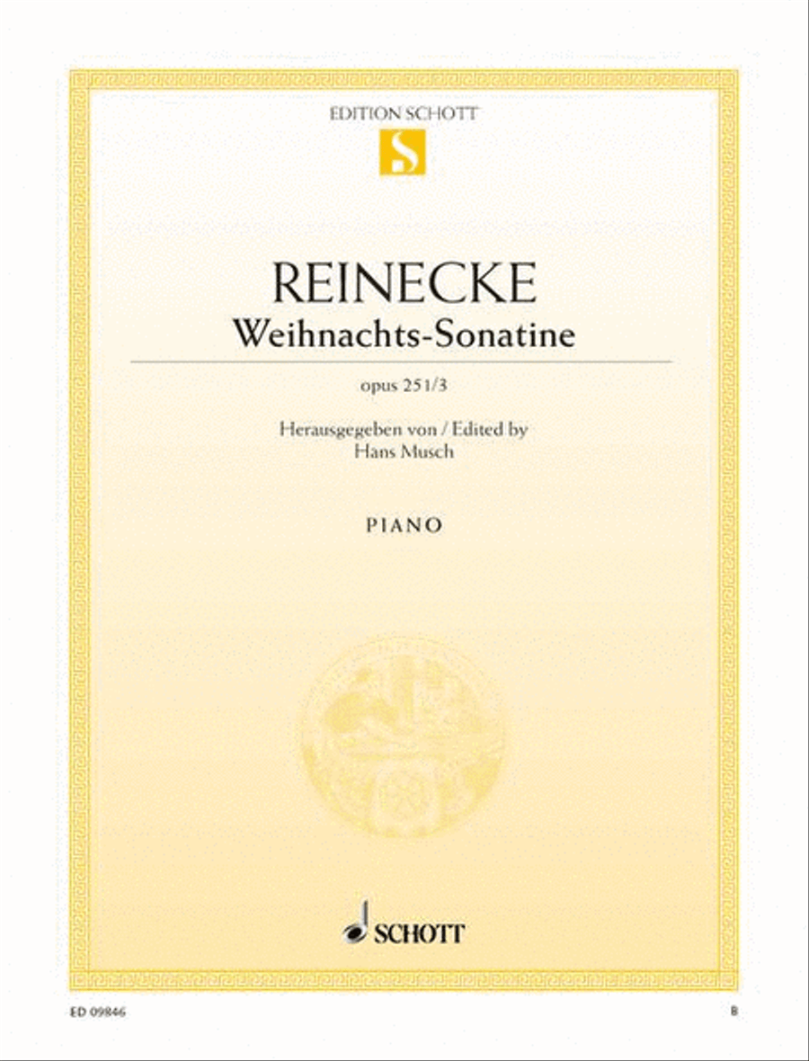 Christmas Sonatina, Op. 251/3 Piano Solo scores gallery preview page 1