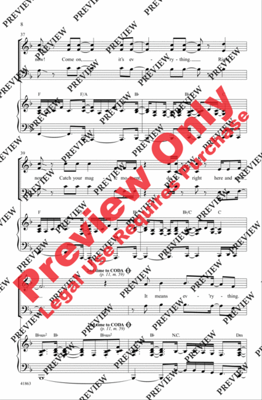 Right Now 3-Part scores gallery preview page 8