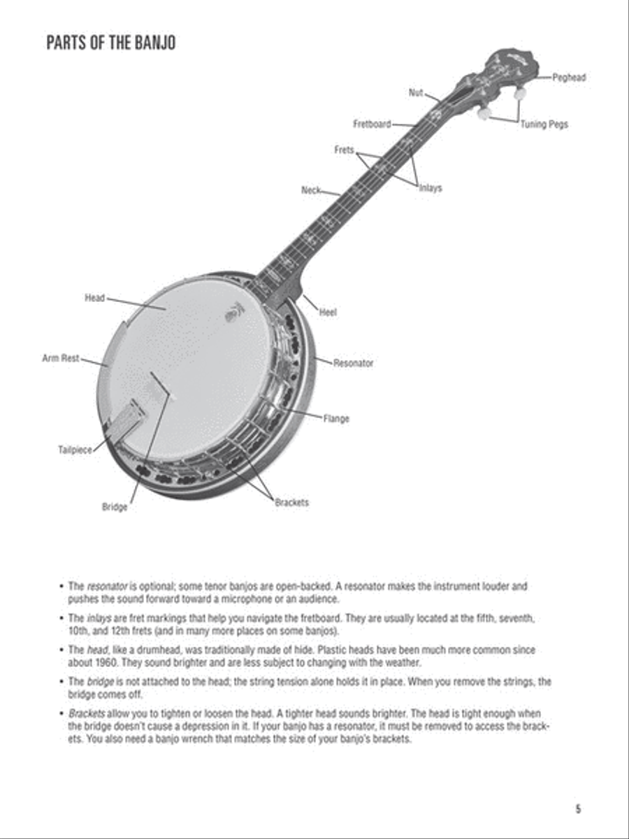 Hal Leonard Tenor Banjo Method Banjo scores gallery preview page 4