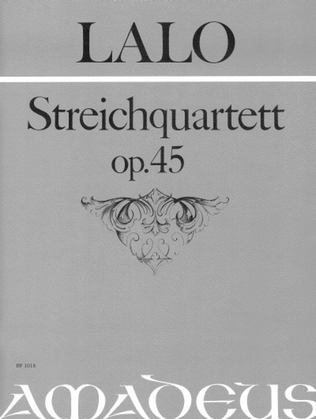 Quartet Eb major op. 45
