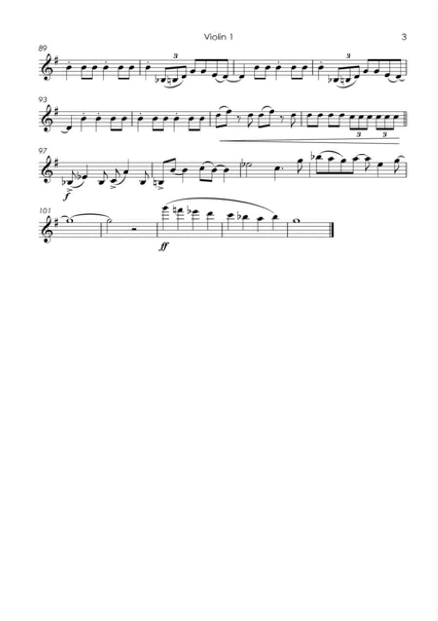 She's Electric String Quartet scores gallery preview page 5