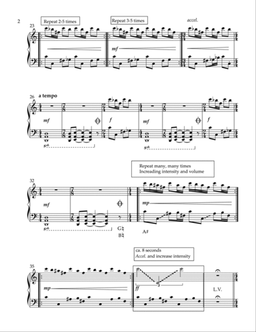 Perhaps Even Dangerously Harp scores gallery preview page 5