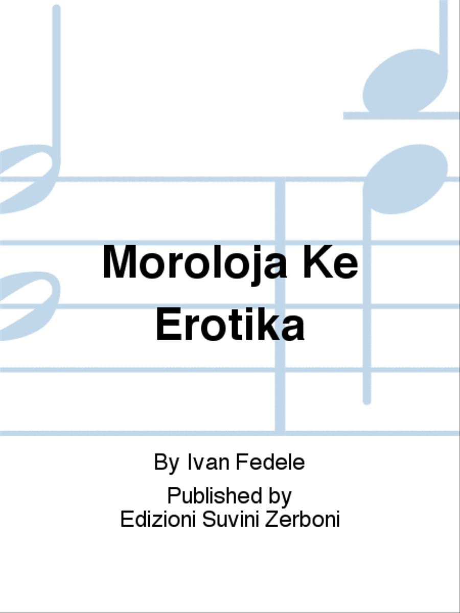 Morolòja Kè Eròtika String Orchestra scores gallery preview page 1