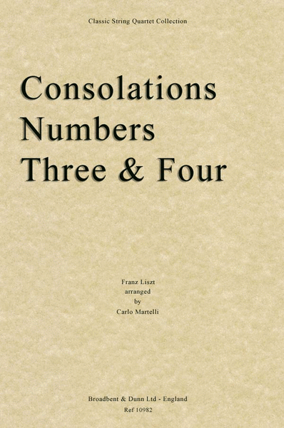 Consolations Numbers 3 and 4