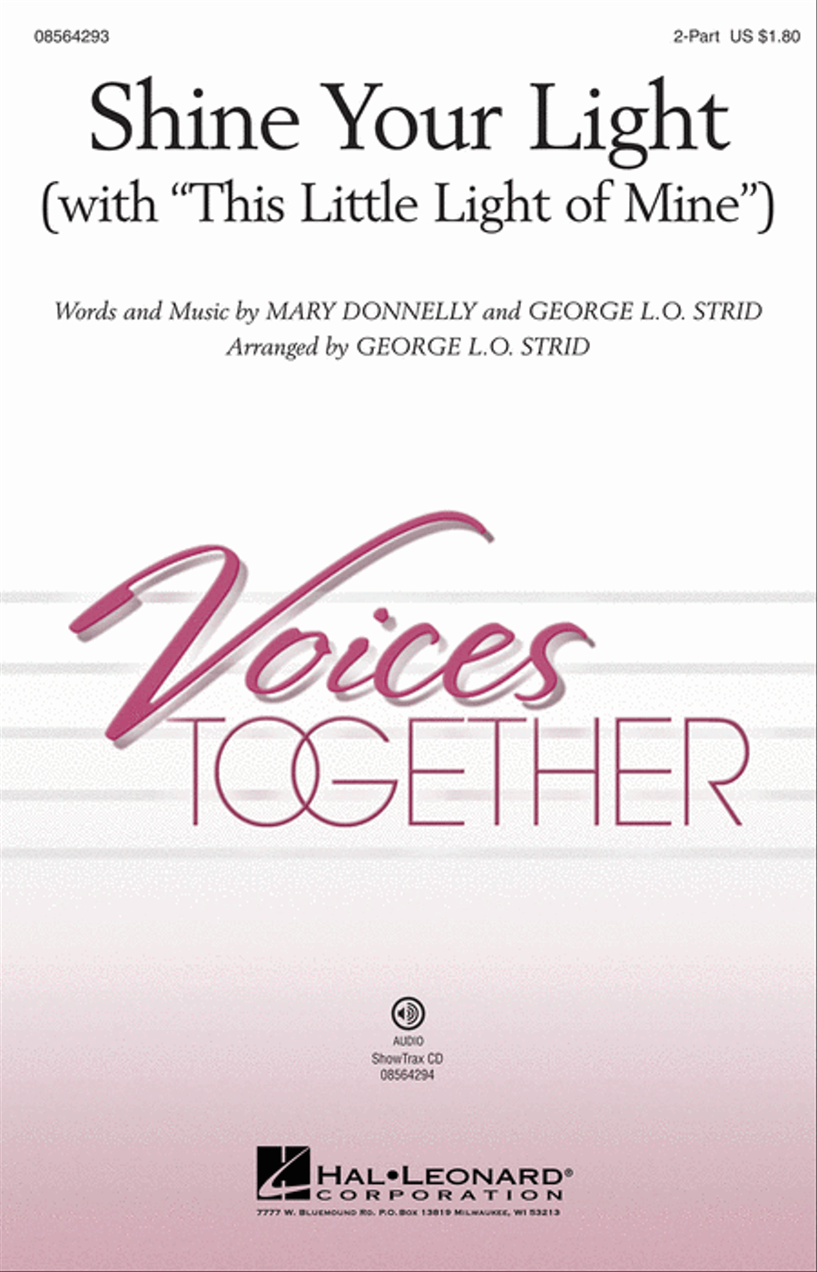 Shine Your Light Shine Your Light 2-Part scores gallery preview page 1
