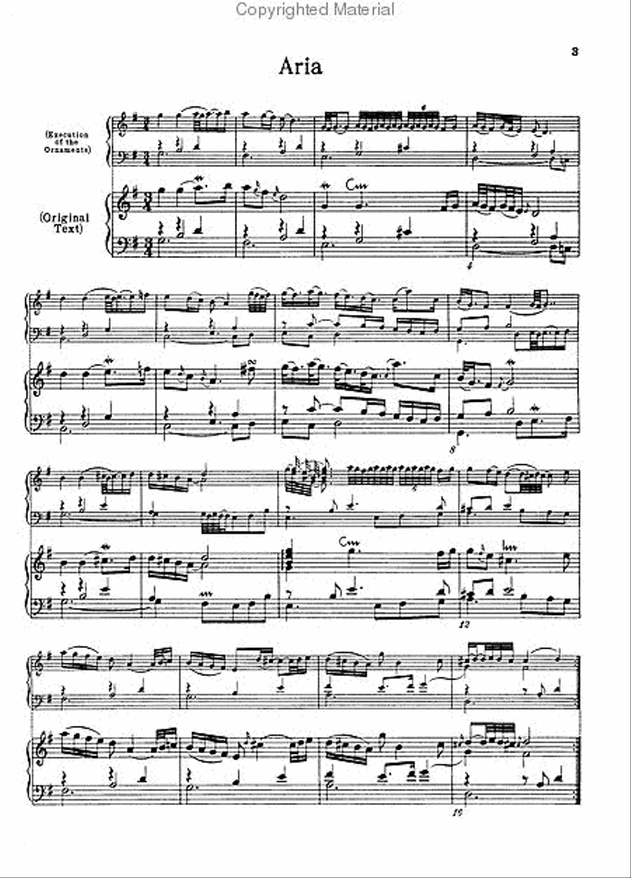 Goldberg Variations Piano Solo scores gallery preview page 4