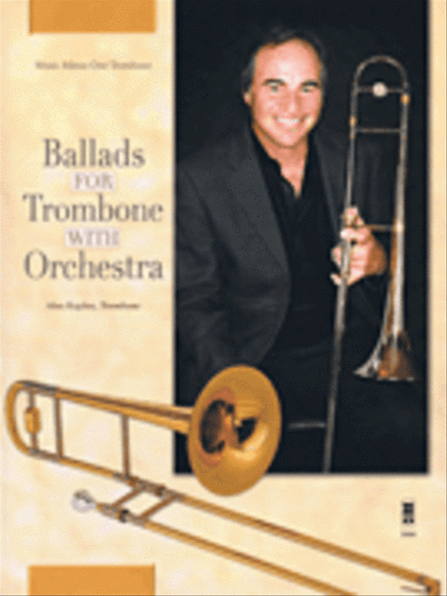 Ballads for Trombone with Orchestra CD scores gallery preview page 1