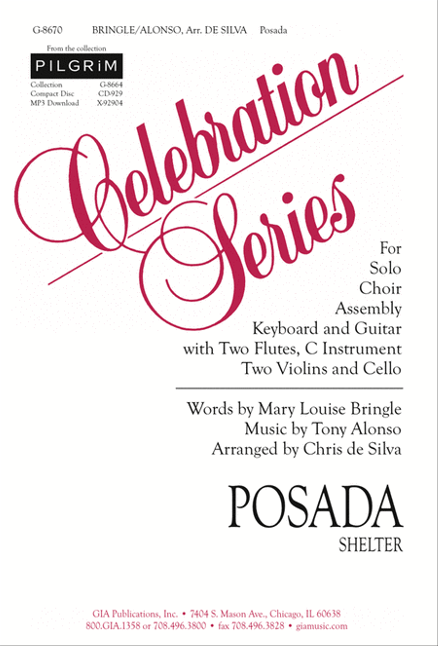 Posada - Full Score and Parts 4-Part scores gallery preview page 1