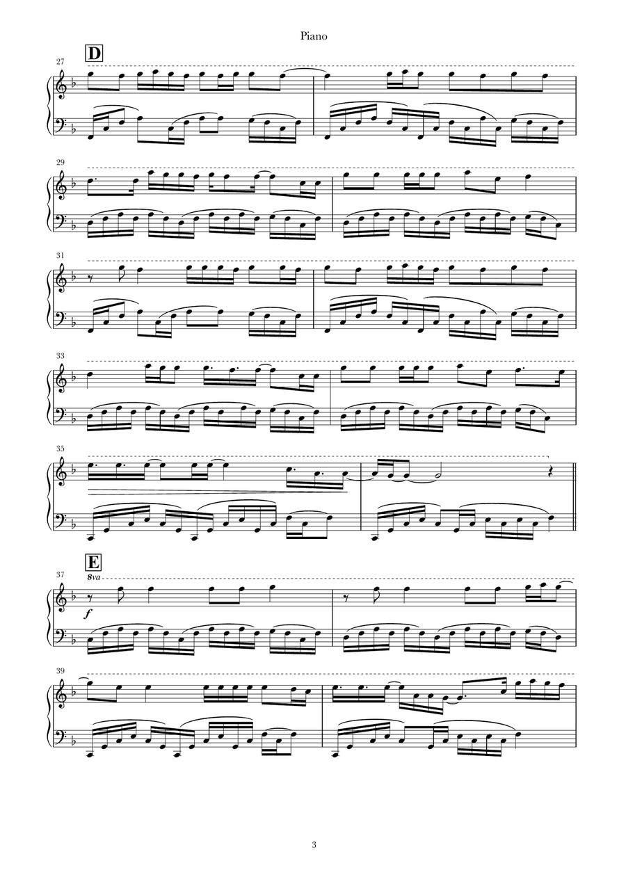 'tis The Damn Season 'tis The Damn Season Piano Solo scores gallery preview page 4
