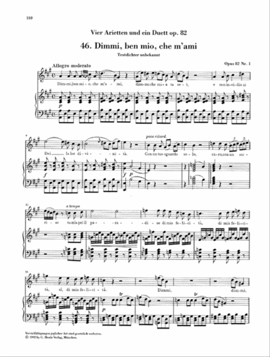 Complete Songs for Voice and Piano – Volume II Voice Solo scores gallery preview page 2