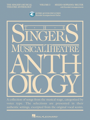 Singers Musical Theatre Anth V3 Mez Sop Book/Online Audio