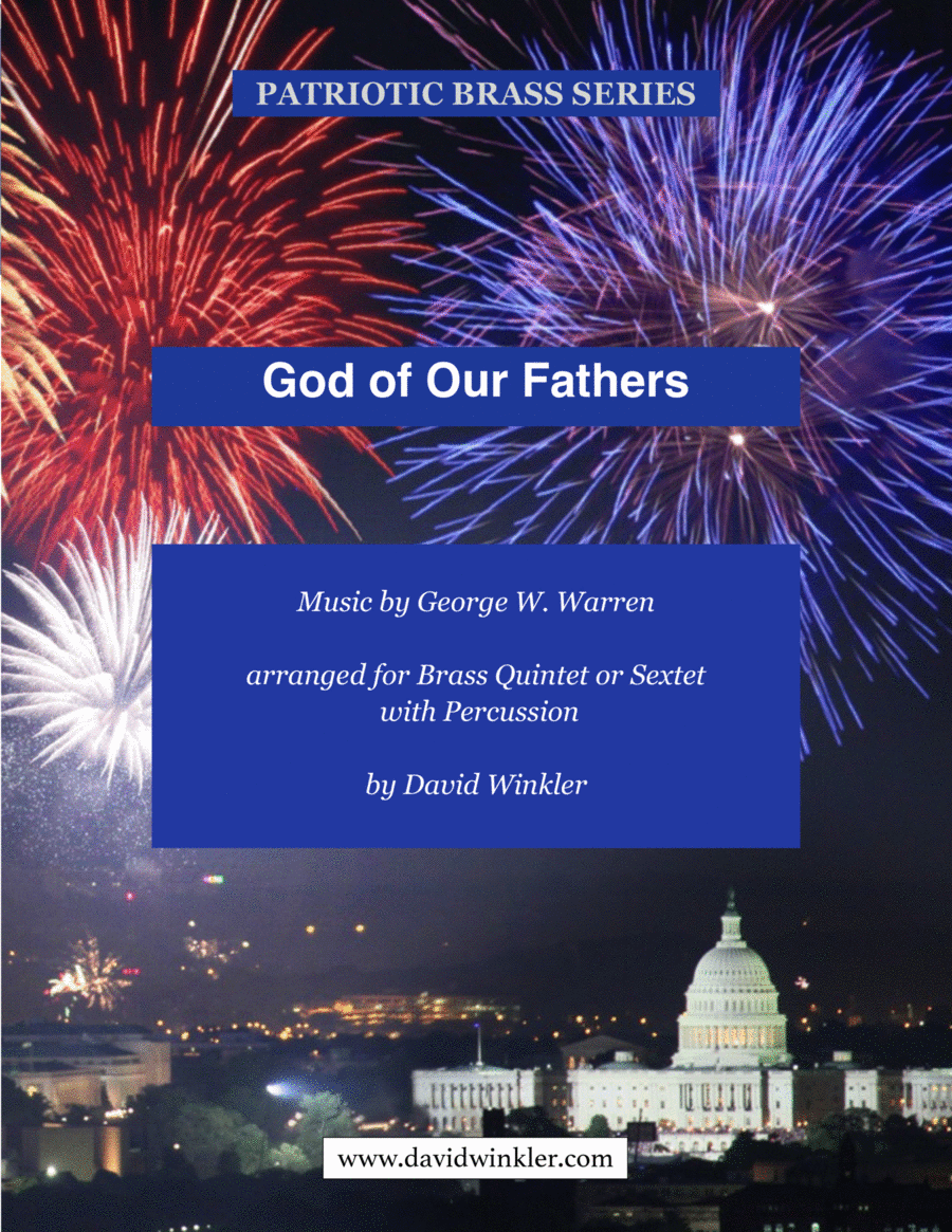 God of Our Fathers God of Our Fathers Brass Ensemble scores gallery preview page 1