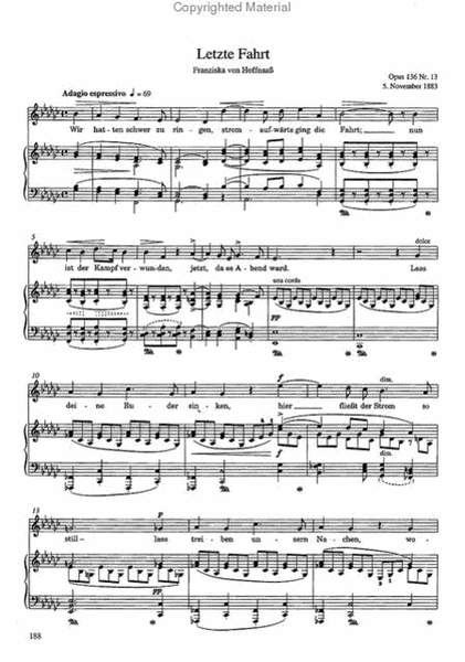 Lieder fur Singstimme und Klavier (Gesamtausgabe, Bd. 15)