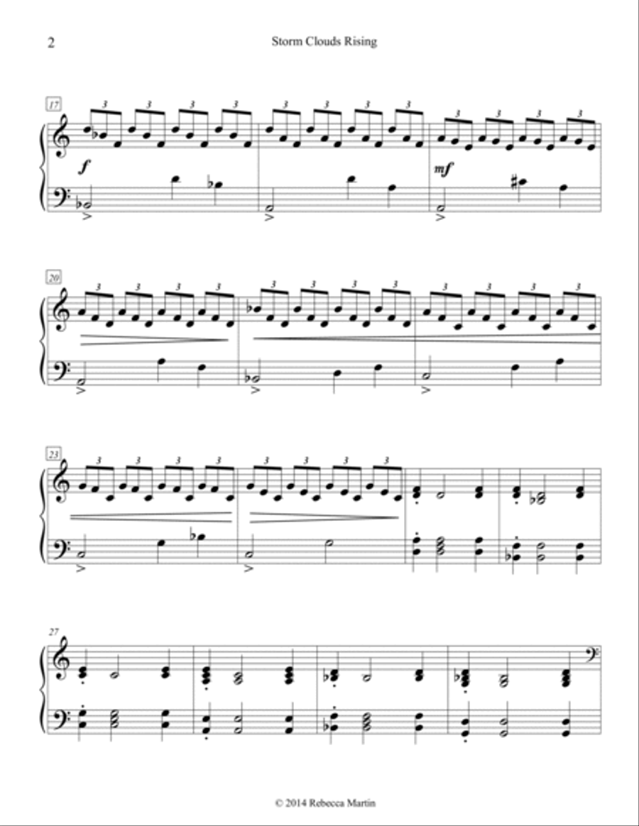 Storm Clouds Rising Piano Method scores gallery preview page 2