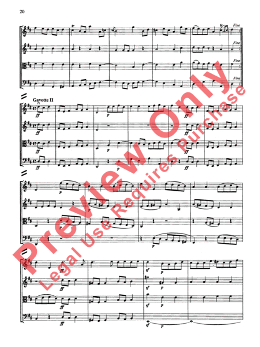 String Quartets for Beginning Ensembles, Volume 3 String Quartet scores gallery preview page 45