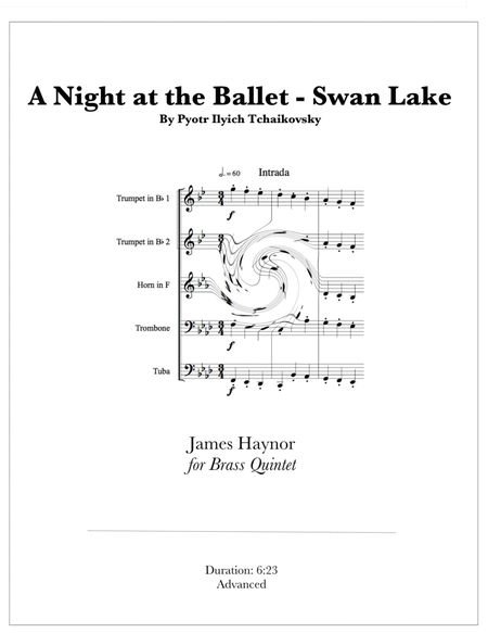 A Night at the Ballet - Swan Lake for Brass Quintet image number null