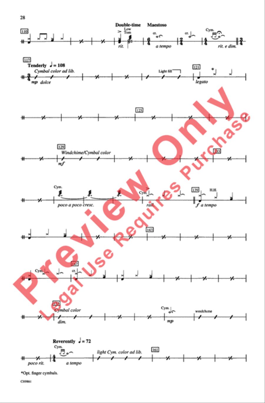 Ragtime (Choral Selections) 3-Part scores gallery preview page 28