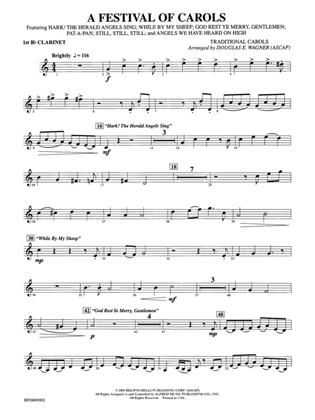 A Festival of Carols: 1st B-flat Clarinet
