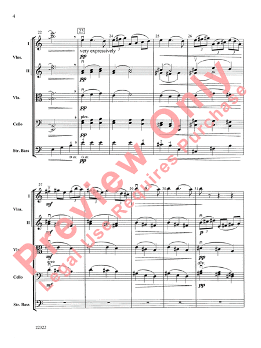 The Enchanted Garden The Enchanted Garden String Orchestra scores gallery preview page 5