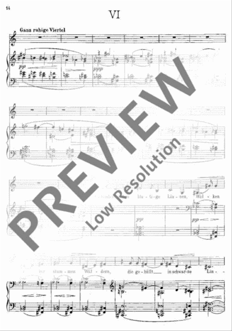 Die junge Magd Flute scores gallery preview page 15