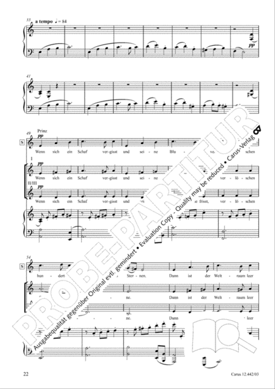Der kleine Prinz 3-Part scores gallery preview page 24