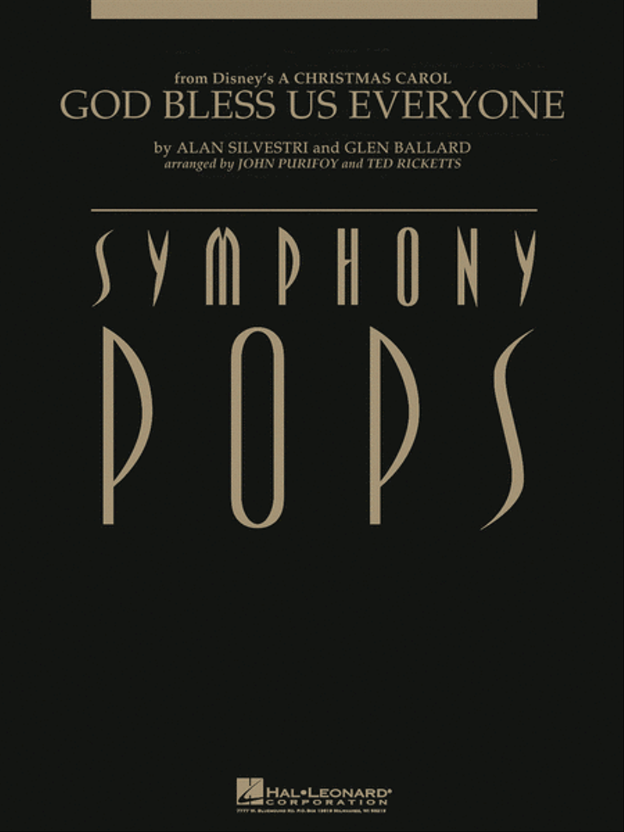 God Bless Us Everyone (from A Christmas Carol) Choir scores gallery preview page 1