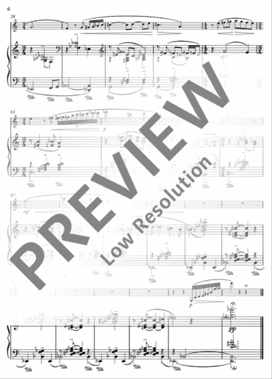 Our Lady's Minstrel B-Flat Clarinet scores gallery preview page 7