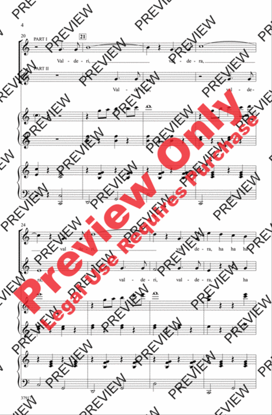 The Happy Wanderer 2-Part scores gallery preview page 4