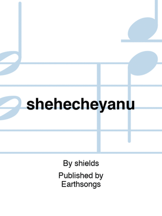 Book cover for shehecheyanu