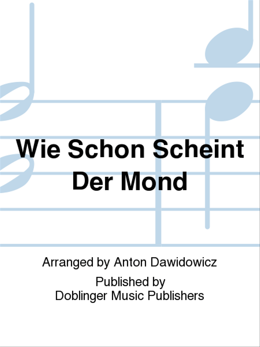 Wie schon scheint der Mond SSA scores gallery preview page 1
