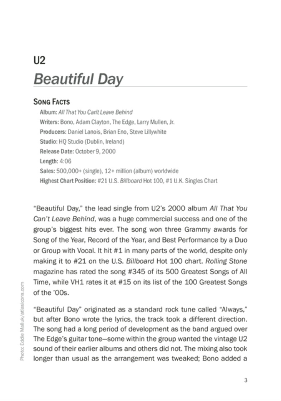 Bobby Owsinski's Deconstructed Hits -- Modern Rock & Country Collection / Songbook scores gallery preview page 4