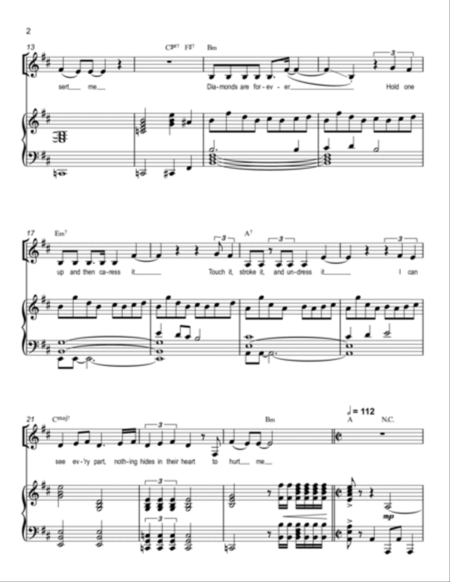 The Sparkling Diamond Choir scores gallery preview page 2