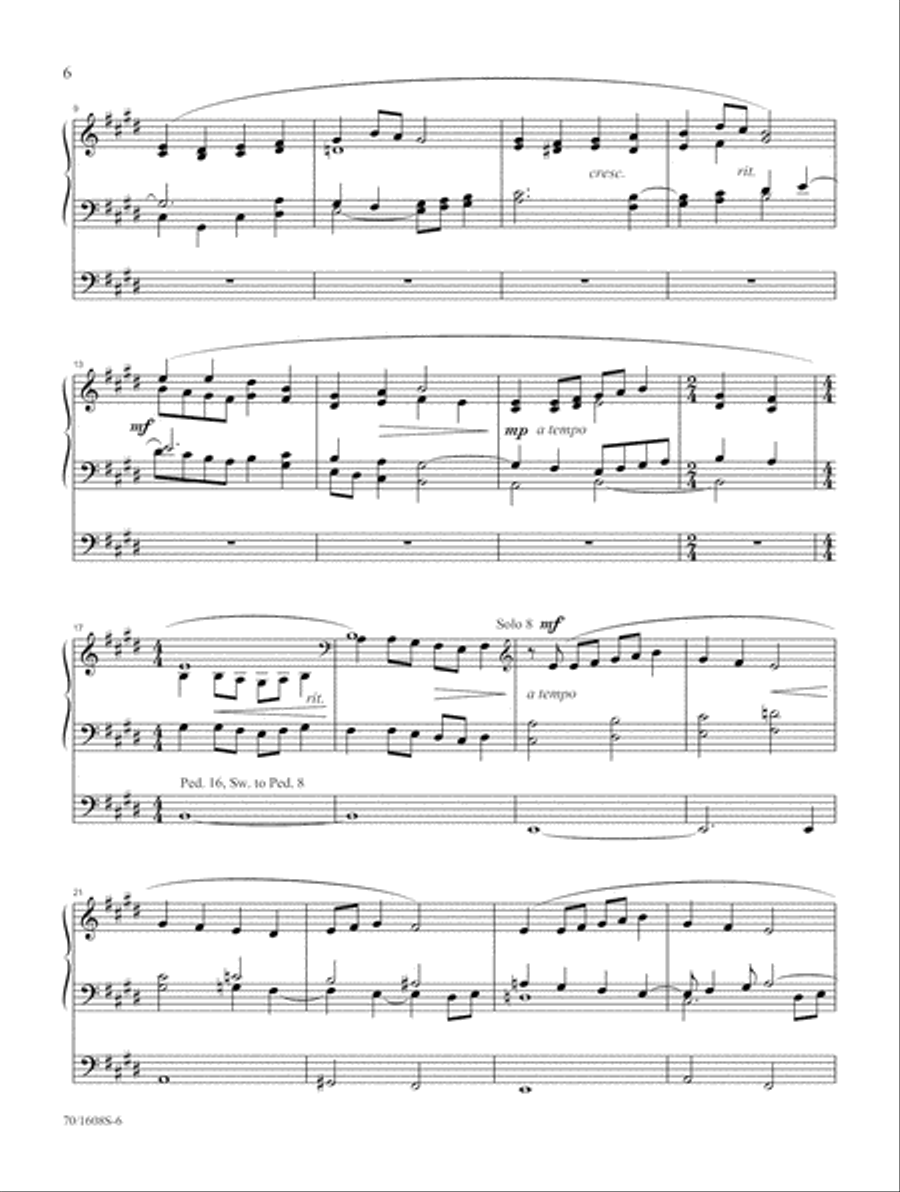 The DaySpring Organ scores gallery preview page 6