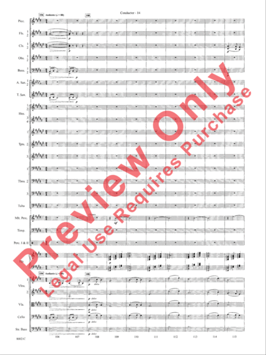 A Christmas Festival Full Orchestra scores gallery preview page 17