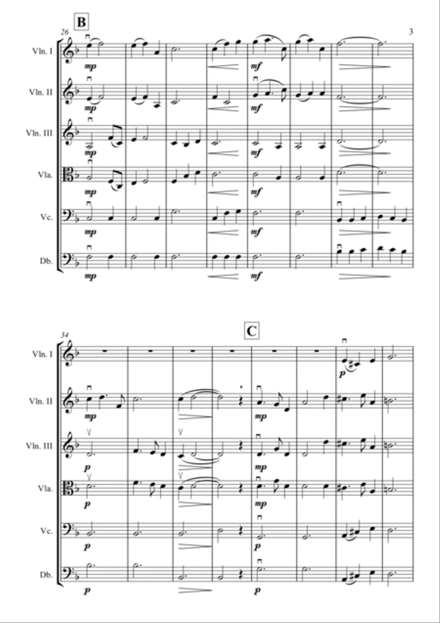 Ever After Main Title Cello scores gallery preview page 3
