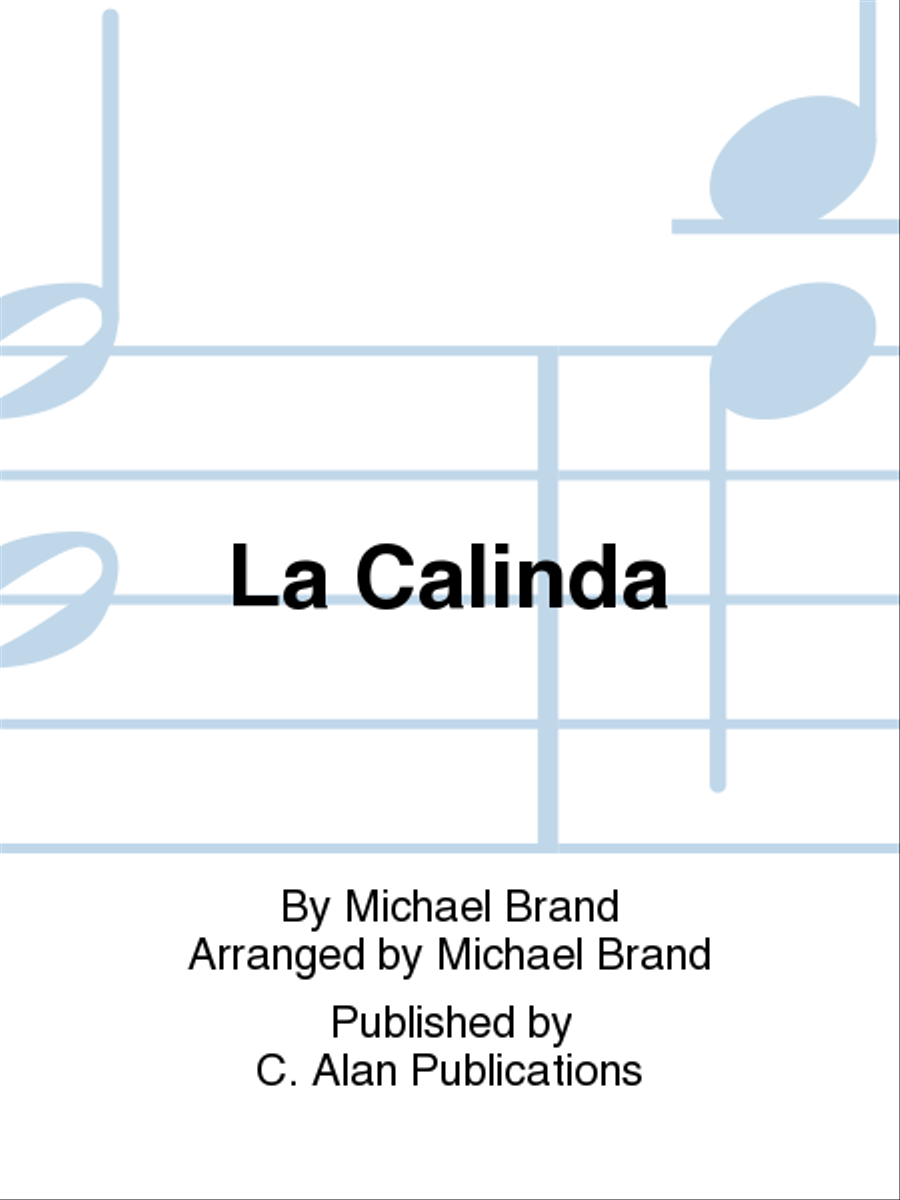 La Calinda Concert Band scores gallery preview page 1