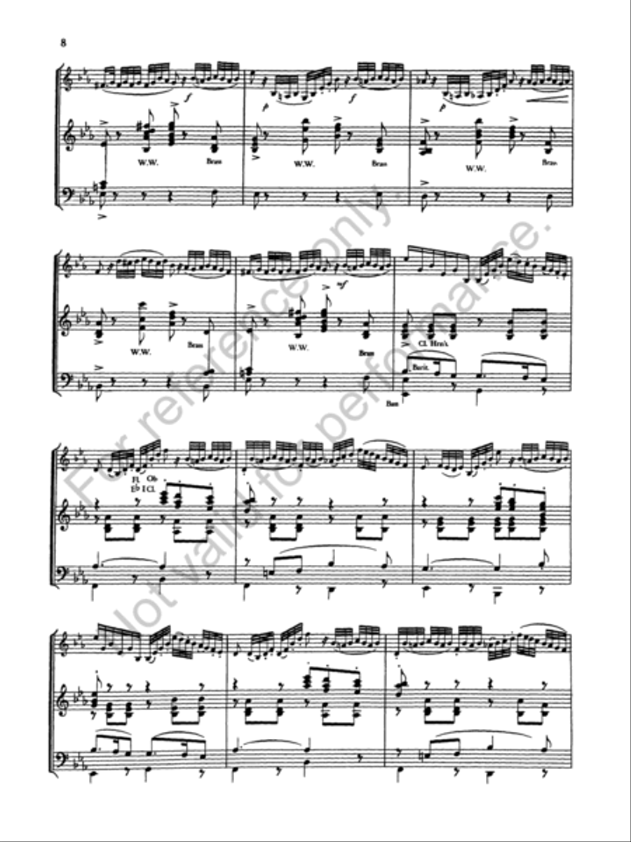 Carnival of Venice Concert Band scores gallery preview page 9