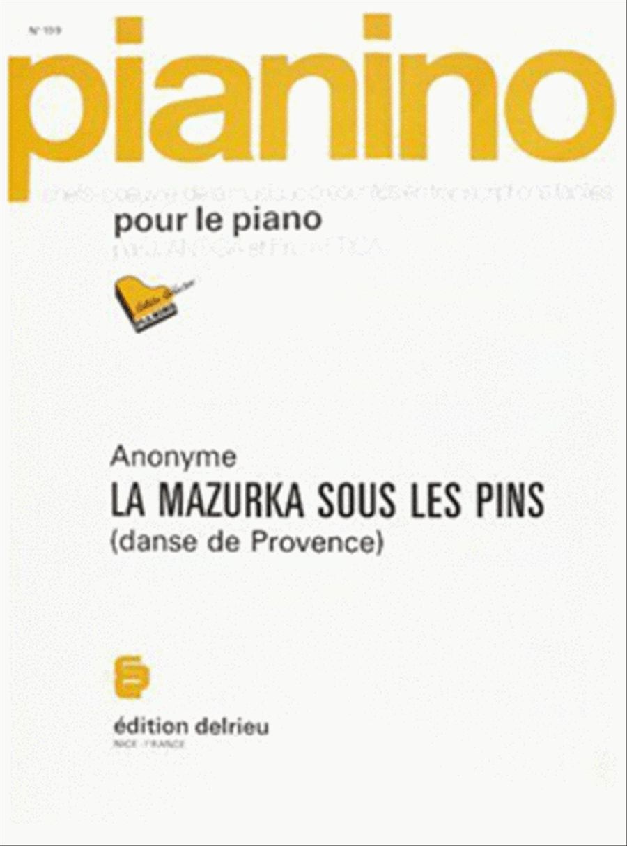 Mazurka Sous Les Pins - Pianino 109 Piano Solo scores gallery preview page 1
