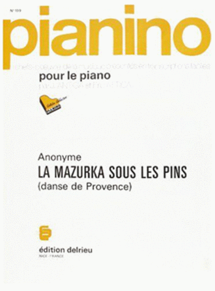 Mazurka Sous Les Pins - Pianino 109