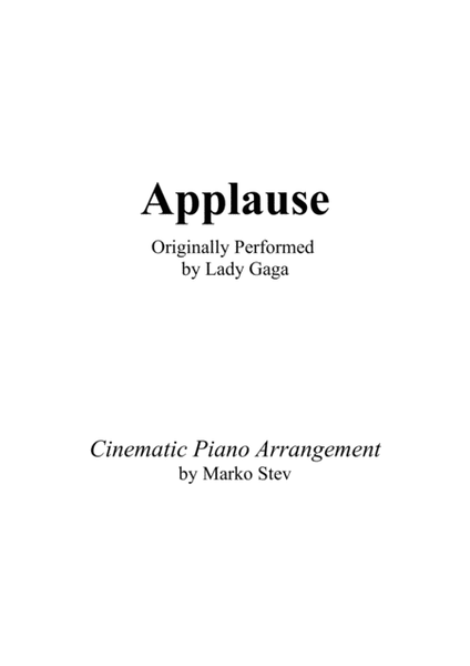Applause image number null