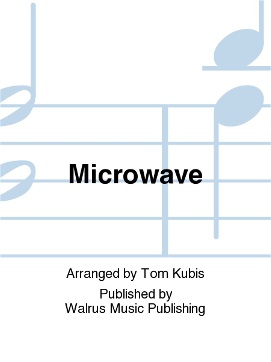 Microwave Big Band scores gallery preview page 1