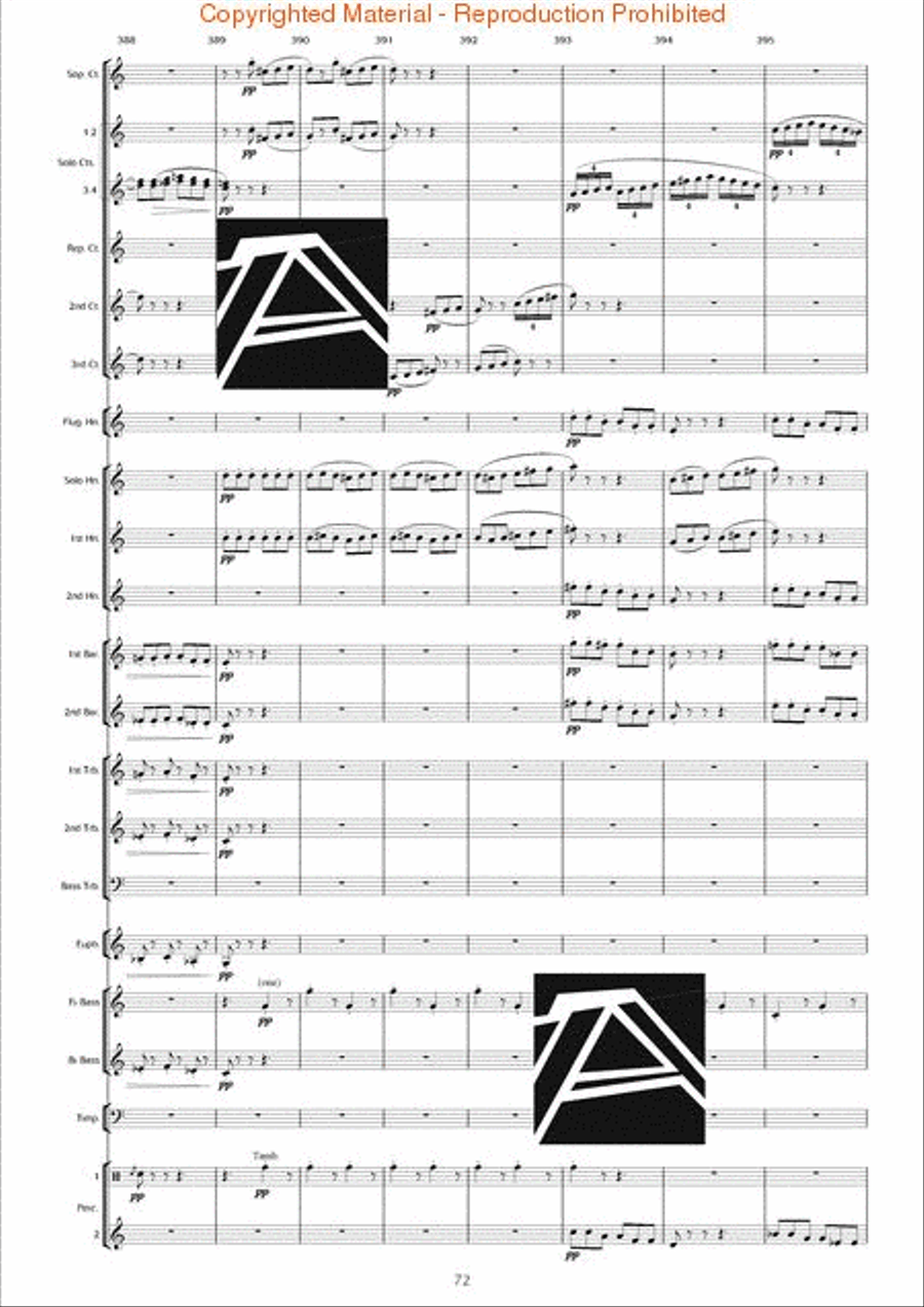 Surround Sound Brass Band scores gallery preview page 73