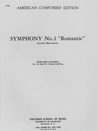 Book cover for Symphony No. 2 "Romantic"