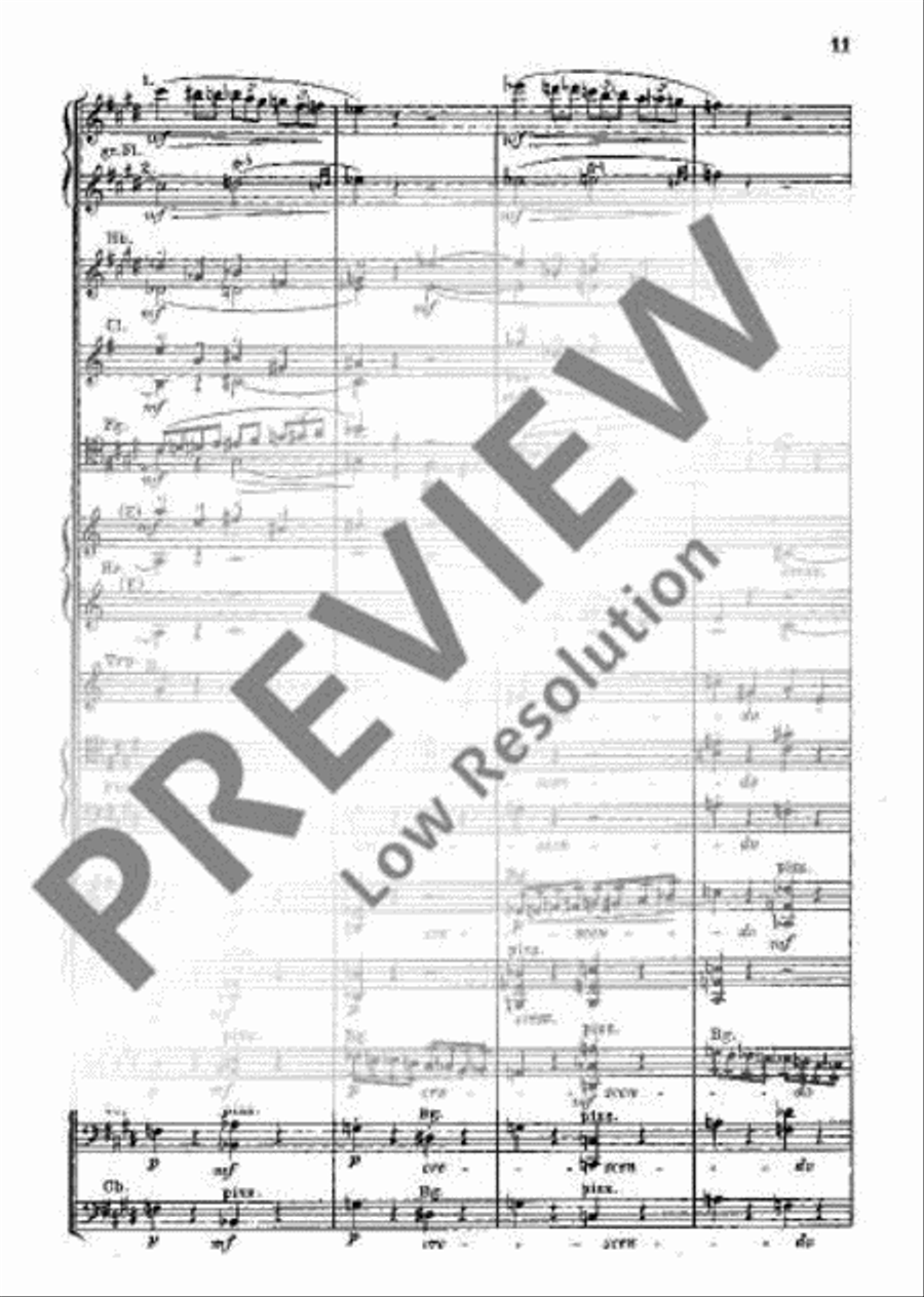 Hänsel und Gretel Orchestra scores gallery preview page 12