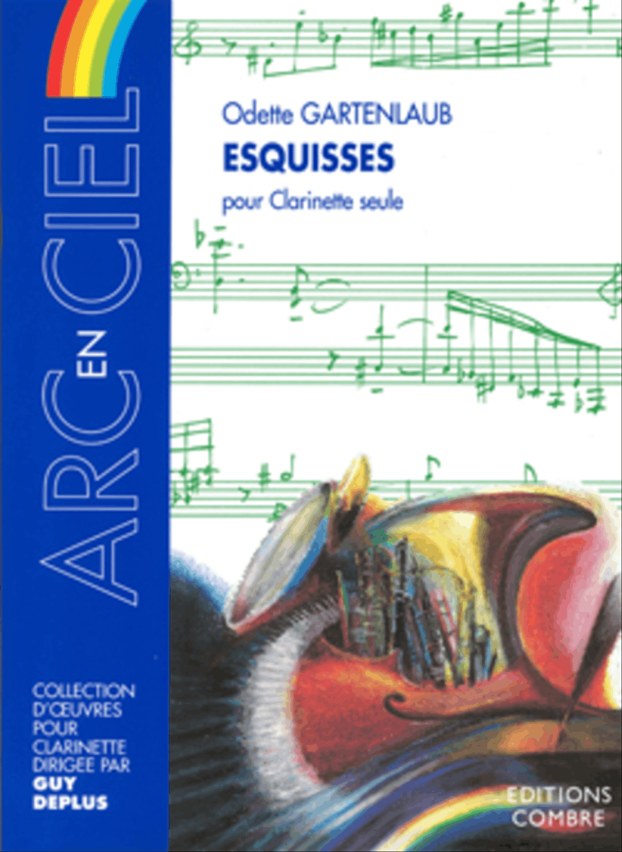 Esquisses Clarinet Solo scores gallery preview page 1